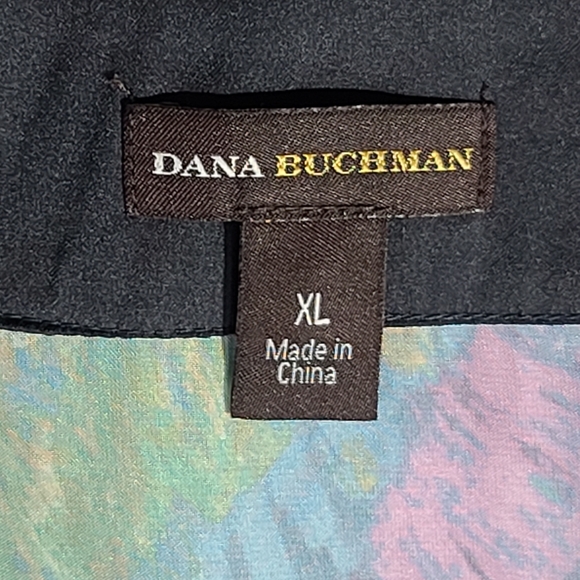 DANA BUCHMAN NWT X-LARGE BEADED BLOUSE VINTAGE - Picture 5 of 7